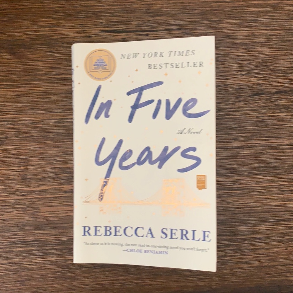 In Five Years By Rebecca Serle Book